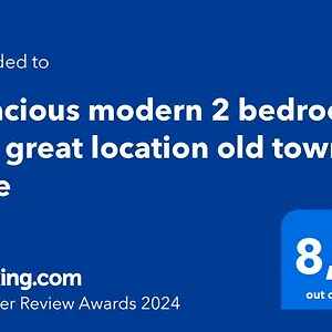  Apartment Spacious Modern 2 Bedroom Flat Great Location Old Town +